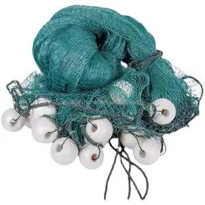 Hand Made Beach Seine/Drag Nets Nylon Beach Seine 2cm/0.8 Fishing Cast  Monofilament Nets
