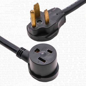 HENG-WELL 250 볼트 용접기 연장 코드 NEMA 6-50P ~ 6-50R 30A 용접 기계용 정격 전류 SJTW 와이어 유형 - Product Image 1