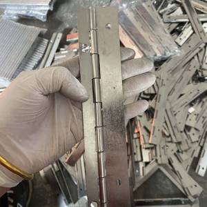 Непрерывные шарниры, заводская цена, OEM сервис, нержавеющая сталь/латунь/алюминий, длинный шарнир для пианино - Product Image 5