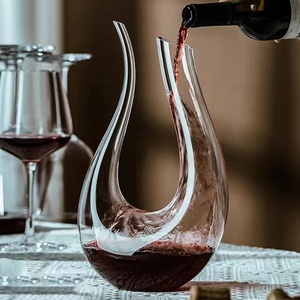 <span class=keywords><strong>Boutique</strong></span> en ligne Offre Spéciale 100% Verre cristal sans plomb soufflé à la main Set carafe à whisky rouge verres à <span class=keywords><strong>vin</strong></span> - Product Image 3