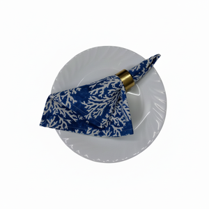 Sortie d'usine à la main bloc imprimé brodé 100% coton serviettes nappe serviettes approvisionnement en vrac à vendre - Product Image 1