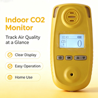 Moniteur de qualité de l'air au design compact, prix d'usine, avec capteur NDIR CO2 haute précision, détecteur de CO2 5000ppm