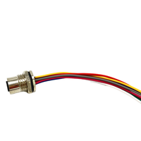Assemblage de capteur de câble de prise étanche M8 câbles d'alimentation de connecteur circulaire 3pin 4pin 5pin 6pin