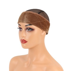 Nuova Fascia per Capelli in Velluto Super Morbido Antiscivolo, Perfettamente Aderente, con Velcro Regolabile per Parrucche - Product Image 5