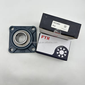 แบริ่งบล็อคหมอนเหล็กความแม่นยำสูงตลับลูกปืนที่นั่งสี่เหลี่ยมทรงกลมด้านนอกสำหรับเครื่องจักรประกอบด้วย UCF209 UCF202 UCF203 - Product Image 1