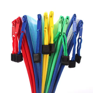 Bán buôn biểu tượng tùy chỉnh tài liệu trong suốt tập tin thư mục túi bền PVC ZIP tập tin Pouch với lưới cửa sổ không thấm nước PP chất liệu - Product Image 6