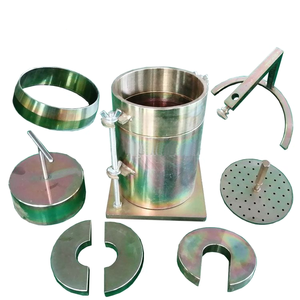 Manual <strong>CBR</strong> Kits Steel Compaction Mould California Bearing Ratio Accessories <strong>CBR</strong> TEST MOULDS - Product Image 2