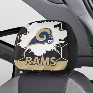 Sarung bantal mobil kustom 32 nflteam Fan kustom Chargers sarung bantal mobil kualitas tinggi penutup sandaran kepala kursi mobil - Product Image 3