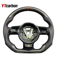 Volant en fibre de carbone et daim italien YTcarbon pour TT R8 TTS TTRS S3 8P MK2 MK3 B8 A3 A4 A5 A6 S1 S2 S5 RS3 RS4 RS5 RS6 RS7 C6