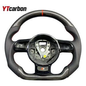 <span class=keywords><strong>Volant</strong></span> en fibre de carbone et daim italien YTcarbon pour TT R8 TTS TTRS S3 8P MK2 MK3 B8 A3 A4 A5 A6 S1 S2 S5 RS3 RS4 RS5 <span class=keywords><strong>RS6</strong></span> RS7 <span class=keywords><strong>C6</strong></span> - Product Image 4