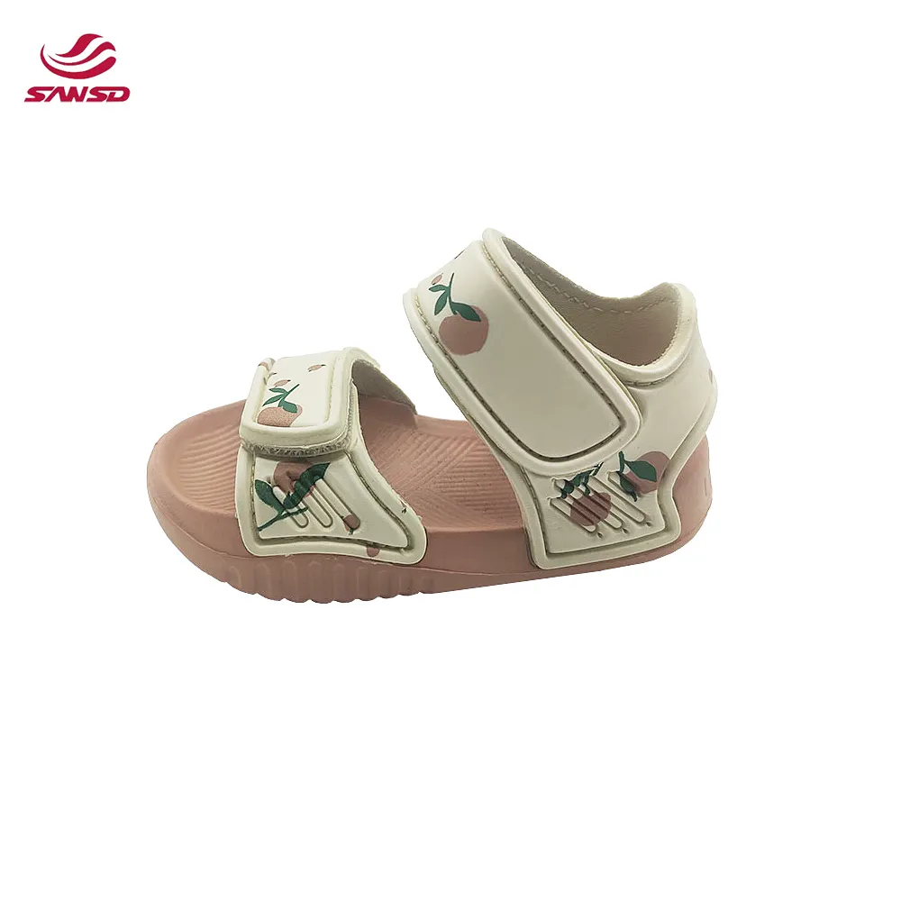 2024 vente en gros différentes couleurs assorties enfants pantoufle plat eva maison chaussures enfants pantoufles enfants garçons