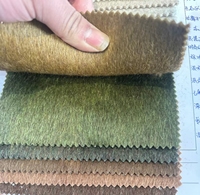 Tissu en laine/polyester de haute qualité 900g, double face, couleur unie, pour manteaux, vestes, costumes et chapeaux pour hommes/femmes