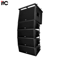 Altavoz Line Array para Sonido de Escenario Audio Profesional Altavoz para Iglesia Altavoz Componente Line Array Activo para Escenario en Exteriores e Interiores