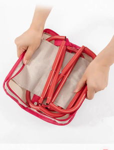Sgabello Pieghevole da Esterno con Borsa per il Trasporto, Sedia Leggera Portatile per Campeggio, Escursionismo, Spiaggia, Picnic, Pesca, Seduta Pieghevole - Product Image 2