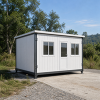 Maison mobile pliable avec un design à assemblage rapide pour un transport et une réutilisation faciles