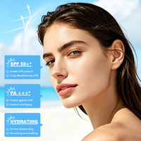 Sérum Hydratant Centella Hyali-Cica Water-Fitsun SPF50 Bloque Efficacement les Rayons UVA/UVB OEM Marque Privée IREV Sérum Visage