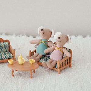 Jouet en peluche souris mignonne style Ins, poupée rat en peluche, jouet en peluche souris adorable pour enfants, cadeau d'anniversaire - Product Image 4