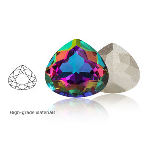 Стразы Selina Crystal <span class=keywords><strong>K9</strong></span> в форме толстого персикового сердца, стеклянные камни для аксессуаров для одежды, головных уборов и вечерних сумок, для DIY-дизайна ногтей - Product Image 6