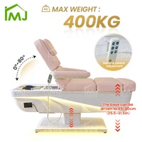 Lit de salon de luxe avec dossier relevable, lit pour les cils, pédicure, bain de pieds, lit de spa coréen pour la tête