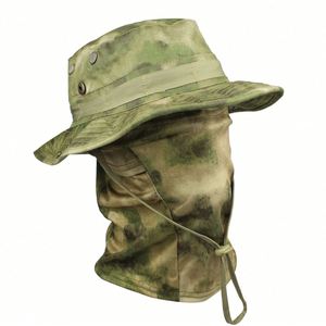 หมวกบักเก็ต หมวกกันแดด หมวกสกี หมวกพรางลายทหาร หมวกตกปลา หมวกบาลาคลาวา ผ้าแคนวาส ปรับขนาดได้ ขายส่ง - Product Image 4