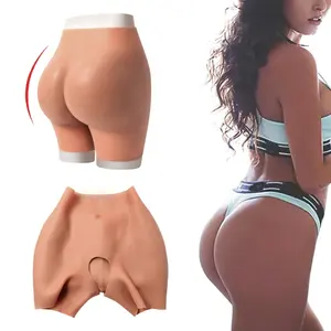 Women Panties Silicone Sexy Artificial Hip and Butt Push Up Hip Enhancing silicone buttock pants Lifter Enhancer Ass