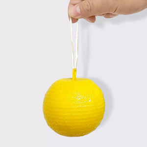 Garden <b>Pest</b> <b>Control</b> Yellow Sticky Ball Trap Fruit Fly Catcher Outdoor Insect Trap Strong Adhesive - Product Image 1