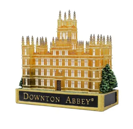 De resina Castillo Downton Abbey Castillo recuerdo 3D modelo de edificio