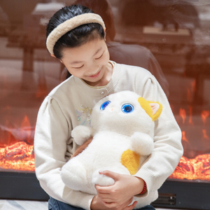 Cute <b>Plush</b> <b>Cat</b> Toy Interactive AI Companion Pet Stuffed Animal Soft Toy For Kids Unisex Gift - Product Image 4