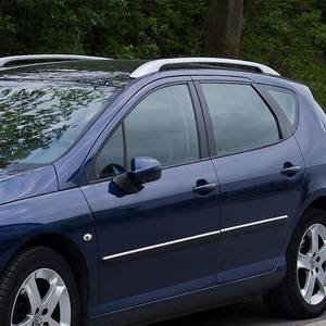 Viseras para Ventanas Resistentes con Adhesivo para <span class=keywords><strong>Peugeot</strong></span> 405 406 407 408, Protectores de Lluvia para Sedanes Clásicos, Deflectores de Ventilación para Todo Clima - Product Image 5