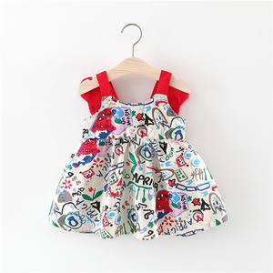 Ropa Infantil con Diseños de Dibujos Animados, Ropa de Bebé Personalizada, Vestido de Fiesta Brasileño de Talla Grande - Product Image 1