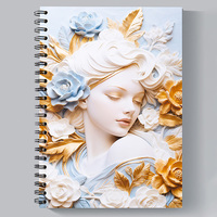 Carnet de croquis professionnel A4 à spirale, 160 g/m², 30 feuilles, couverture rigide, papier à dessin sans acide pour artistes et étudiants