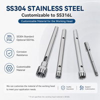 Homogeneizador Personalizado AD300L-H, Máquina de Dispersión y Emulsificación de Acero Inoxidable SS316L Resistente a la Corrosión para Laboratorios de Alimentos, Cosméticos y Productos Químicos
