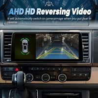 Écran QLED 12,3 pouces Android 13 2Din Radio Stéréo pour VW Multivan T6 2016 GPS Lecteur Multimédia Vidéo de Voiture Carplay Unité Principale