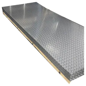Warm gewalzter Kohlenstoffs tahl Q235B Karierte Stahlplatte/Diamant blech platte