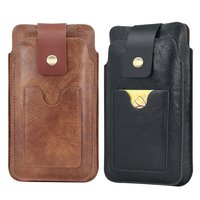 VIETAO Étui en cuir PU à rabat magnétique de haute qualité avec design uni style d'affaires pour iPhone 15/14/13/12 Pro pochette de téléphone portable