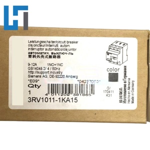 โมดูลเบรกเกอร์ป้องกันมอเตอร์แบบใหม่ รุ่น 3RV1011-1KA15 ตัวควบคุมการเขียนโปรแกรม PLC 3RV10111KA15 มีสินค้าในสต็อก - Product Image 1
