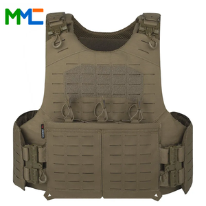 Chaleco Táctico de Protección Corporal para Exteriores, Camuflaje, Molle, Seguridad, Poliéster, Portaplacas Balístico, Ajustable, con Peso, Cómodo - Product Image 3