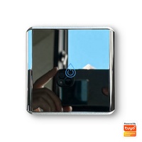 Interrupteur intelligent Tuya Zigbee 3.0 30A/4400W pour chaudière, climatiseur et chauffe-eau, avec contrôle tactile, programmation, commande vocale et application (norme EU)