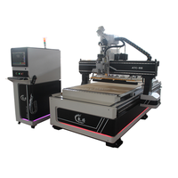 Machine à bois CNC ATC Jcut de haute qualité, série R, modèle R8, linéaire, 12/16 outils, routeur CNC ATC 1325, vente chaude