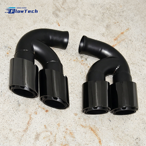 ปลายท่อไอเสียแบบ GTS สี่ท่อ สำหรับ Porsche Cayenne 958 ปี 2011-2017 ทำจากสแตนเลส ติดตั้งง่ายแบบ Bolt-on อัพเกรดปลายท่อไอเสียสแตนเลส - Product Image 5