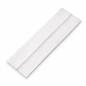 Serviettes en papier jetables blanches 1 pli, design en acier inoxydable, 6 plis, pour anniversaires - Product Image 3