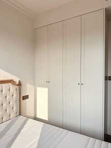 Armoire en bois sur mesure avec porte vitrée, meuble de chambre à coucher, rangement pour vêtements, organisateur pour chambre à coucher - Product Image 3