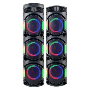 Âm thanh công suất cao, được xây dựng trong bộ khuếch đại <span class=keywords><strong>10</strong></span> inch loa bass, TWS RGB loa bằng gỗ với mic loa răng Xanh - Product Image 3