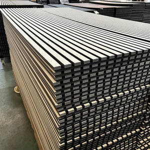 Panneaux muraux insonorisants écologiques E0 Akupanel, design 3D, utilisés dans les bureaux, fibres de polyester, MDF, 5+ ans - Product Image 3