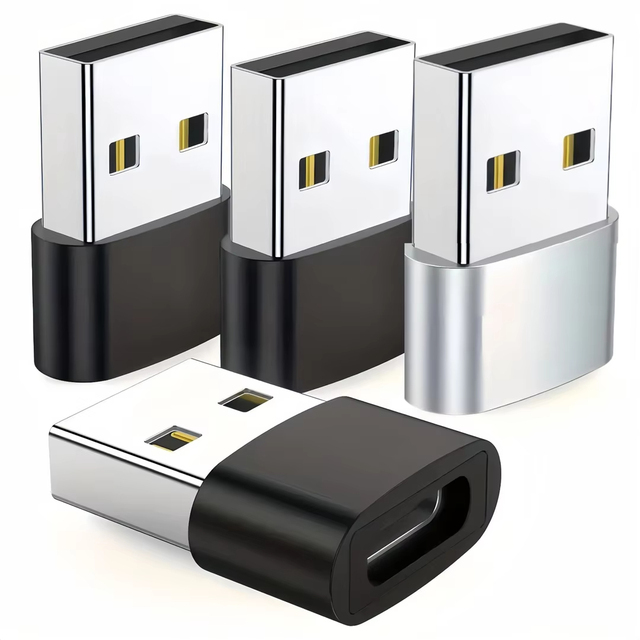 USB2.0 Type C OTG Adapter for Fast Charging Connects Mobile Phone to Laptop Female Male Converter DC Output Accessory Connectors