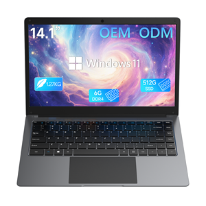 Portátil Empresarial Nuevo de 14.1 Pulgadas, Celeron N3350 de 2 Núcleos a 1.1GHz, 1366x768 TN, Teclado en Inglés, 512GB SSD, Procesador N3350 - Product Image 1