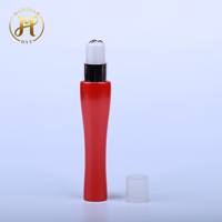 Botol Roll Plastik PETG Kosong 10ml yang Dapat Disesuaikan, Harga Pabrik Langsung, Label Pribadi, Kapasitas Kecil, untuk Krim Mata dan Lotion