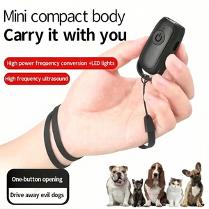 Entrenador de Obediencia para Perros de Alta Frecuencia, Emisor de Ultrasonido de 23-40KHz, Plástico, Batería Recargable, Antiladridos, Ultrasónico - Product Image 3