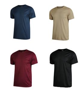 قميص صيفي سريع الجفاف مع شعار مخصص، أكمام قصيرة، مصنوع من البوليستر، قمصان رياضية للجري قابلة للتنفس - Product Image 1