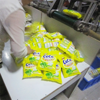 Détergent à lessive en poudre naturel à l'odeur de citron, écologique, à forte mousse, pour vêtements